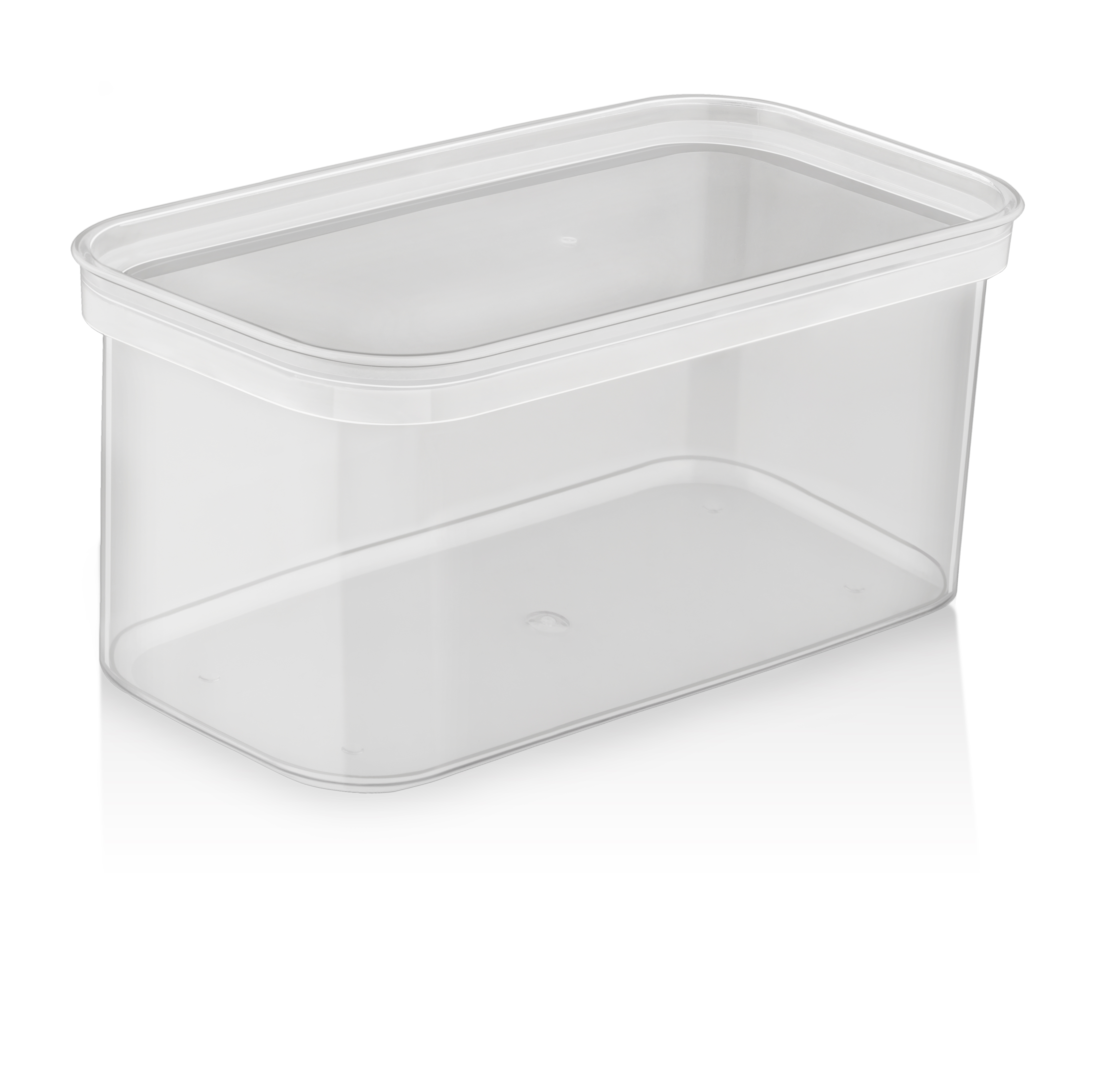 SPLAY RECTANGULAR FOOD STORAGE CONTAINER (1,10 Lt.)
