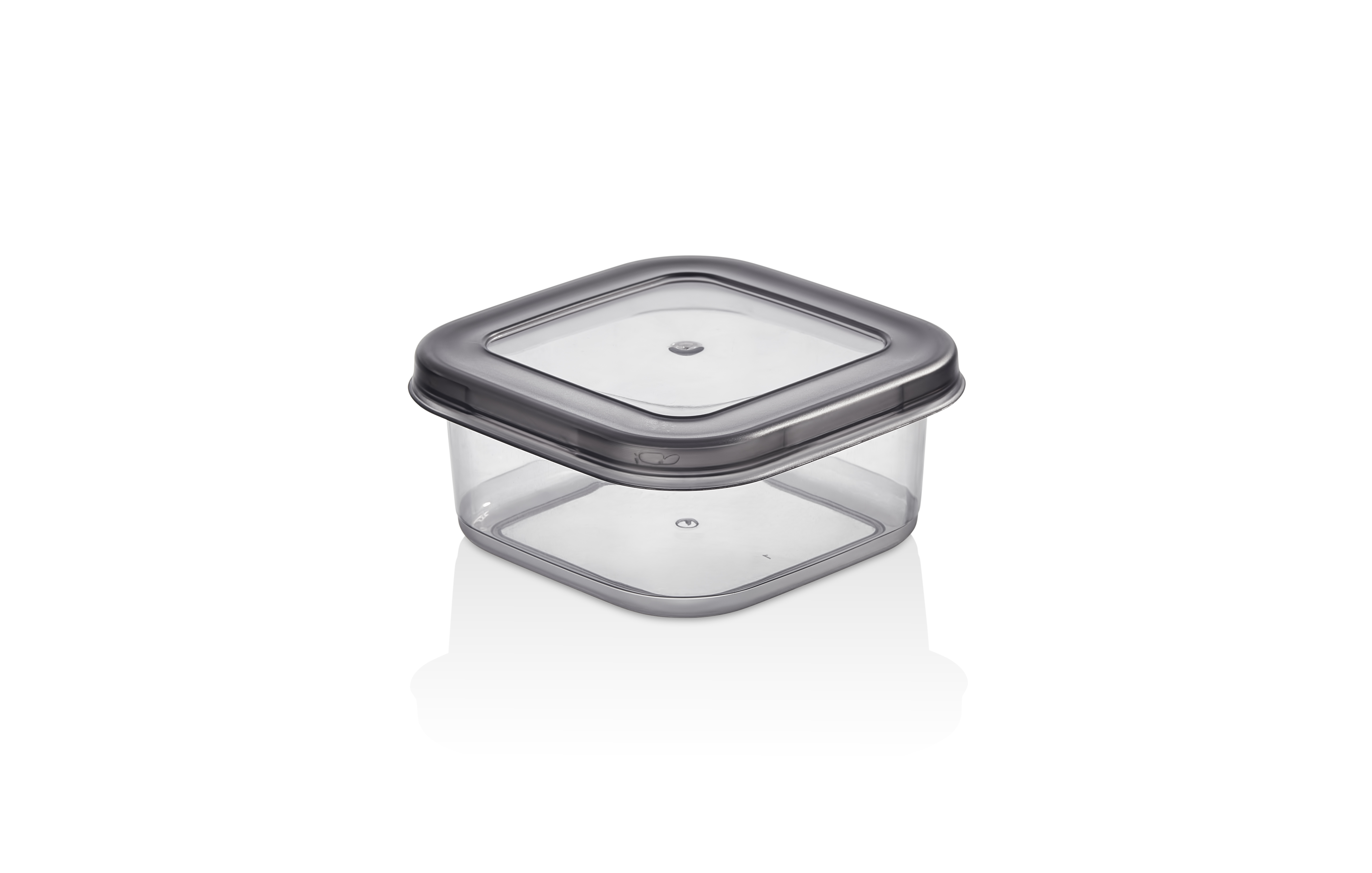 SIMPLE FOOD STORAGE CONTAINER (0,30 Lt.)(GREY)