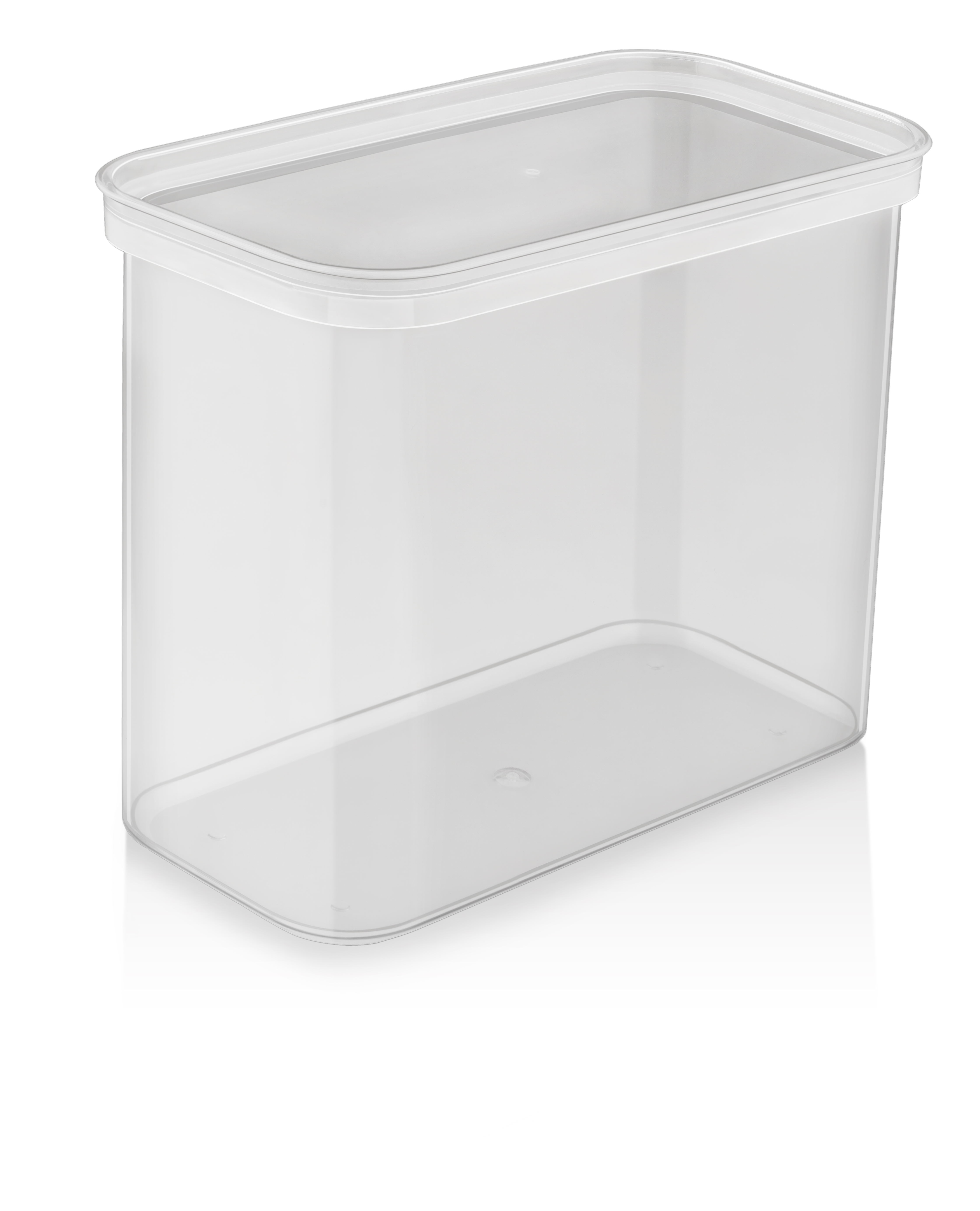SPLAY RECTANGULAR FOOD STORAGE CONTAINER (2,20 Lt.)
