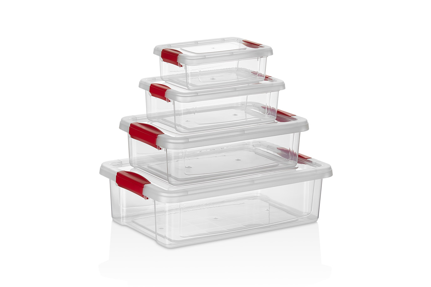 FRESH & CLINK ORGANISER BOX  (4 Pcs)