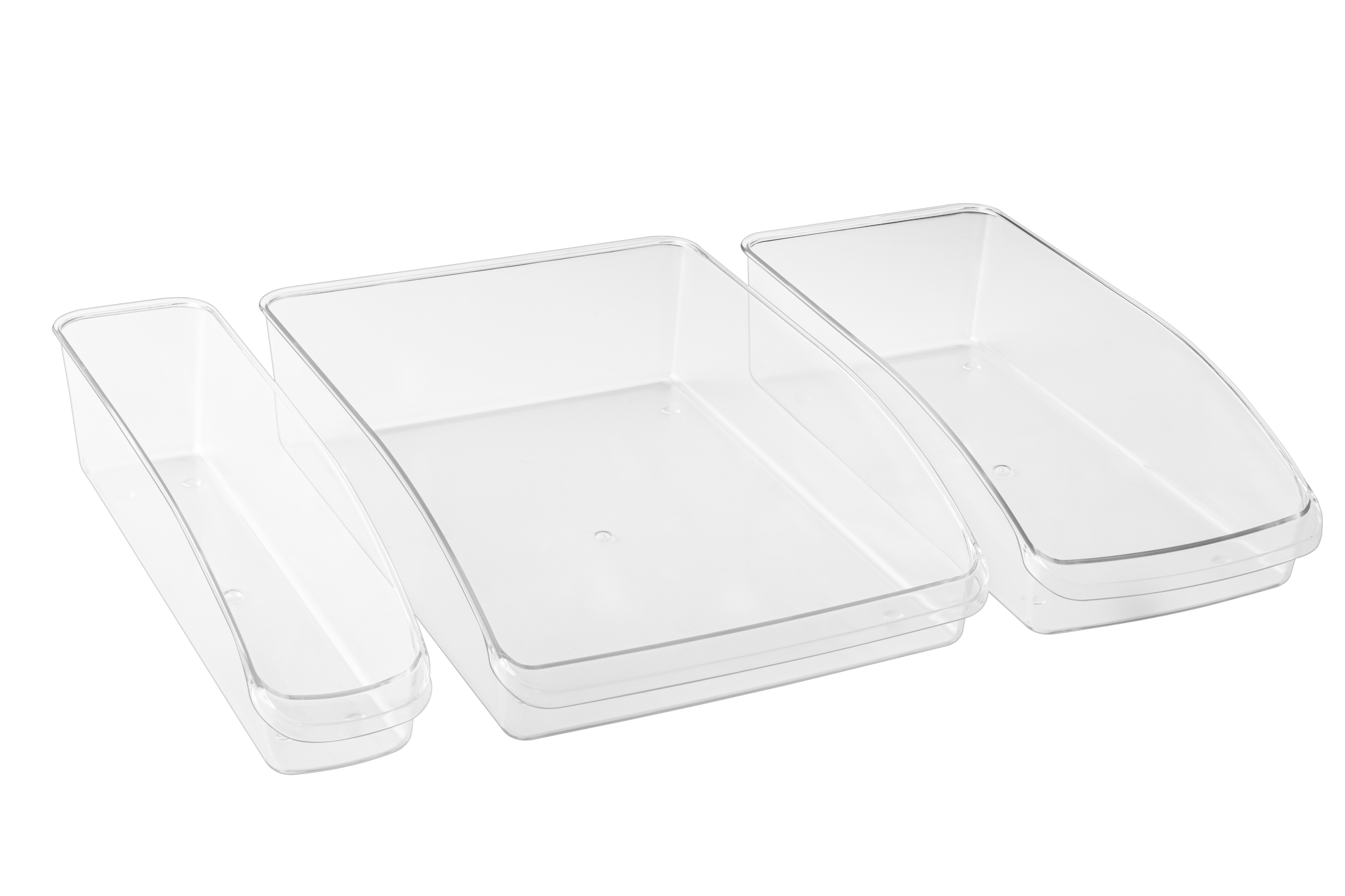 REFRIGERATOR ORGANIZER SET (SET OF 3)