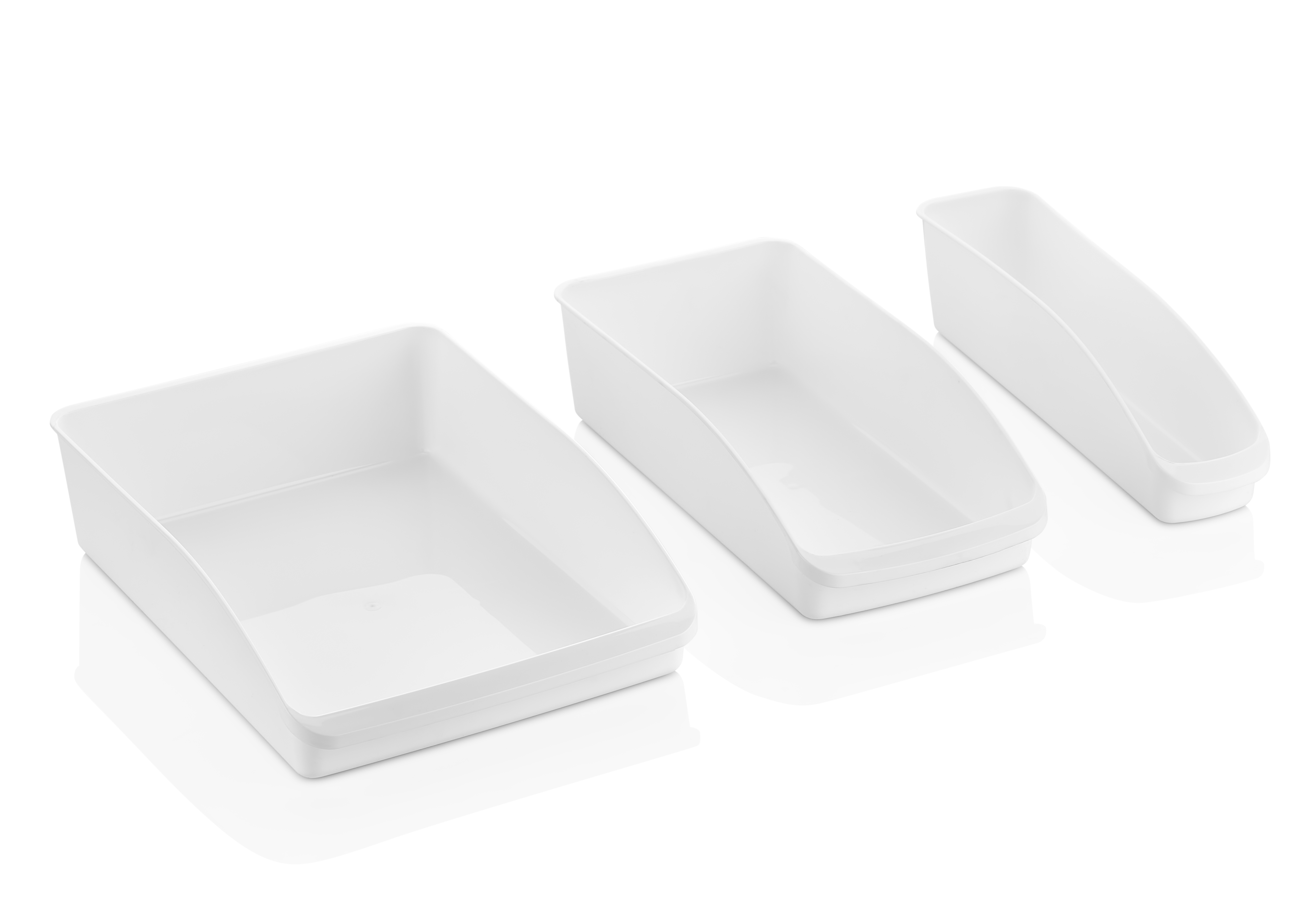 REFRIGERATOR ORGANIZER SET (SET OF 3)