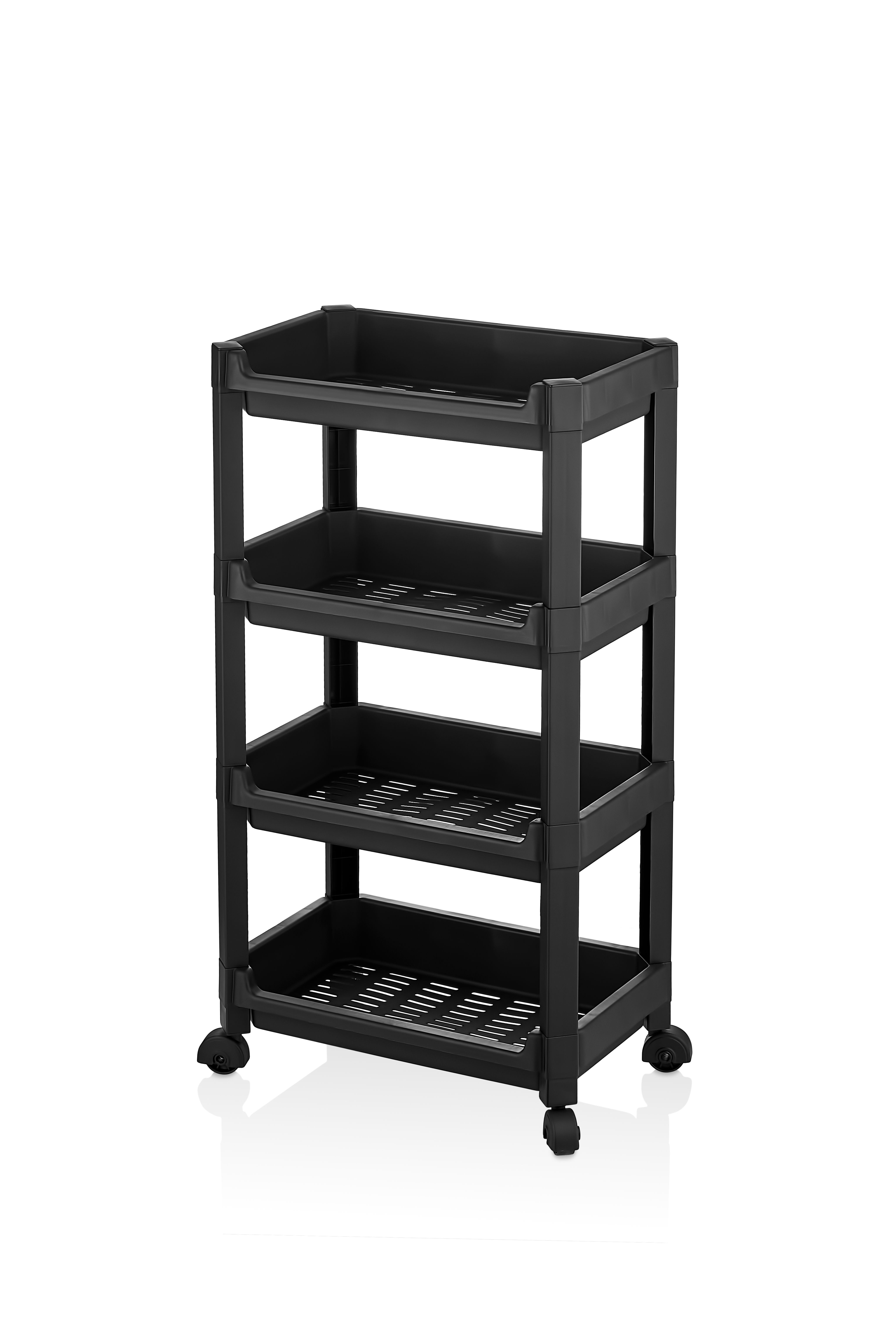 RAFTY WIDE SLIDE-OUT RACK TROLLEY - 4 LAYER